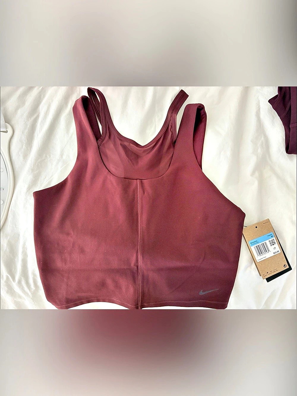 Nike Yoga training Tank Top- plum